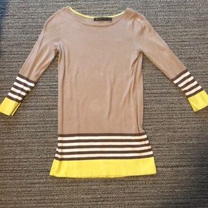 Knit shirt with 3/4 sleeves